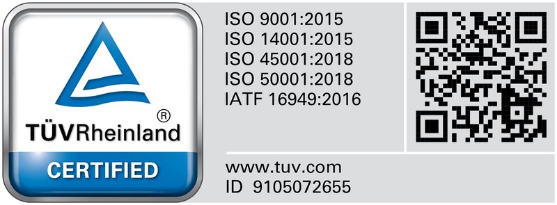 TÜV Rheinland certified mark