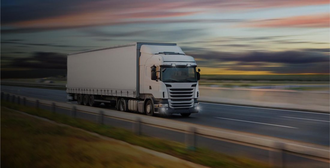Gulf Extrusion lorry on the highway